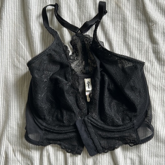 Gossard Superboost Deep V Black Bra - Picture 5 of 9